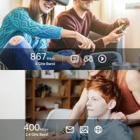 TP-LINK ARCHER T3U NANO AC1300 2.4GHz 400 Mbps+5GHz 867 Mbps,USB 2.0,MU-MIMO NANO DUAL BAND WiFi USB ADAPTÖR